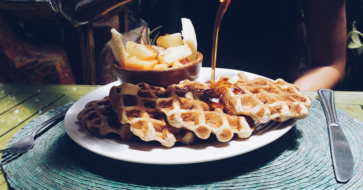 Buckwheat Waffles